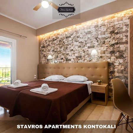 Stavros Apartments Kontokali Next To Gouvia Marina Екстериор снимка