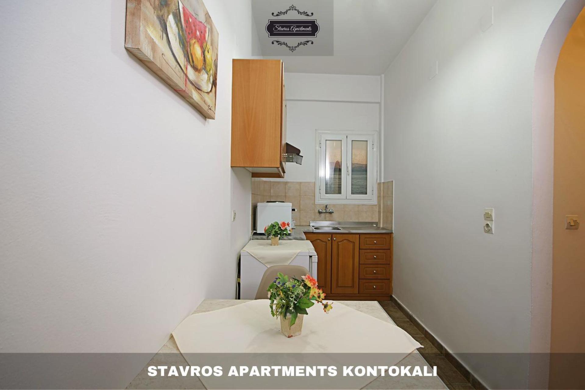 Stavros Apartments Kontokali Next To Gouvia Marina Екстериор снимка